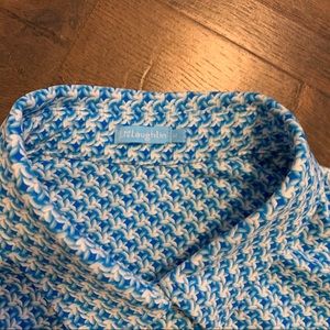 J McLaughlin Button Down Sleeveless Top Size M